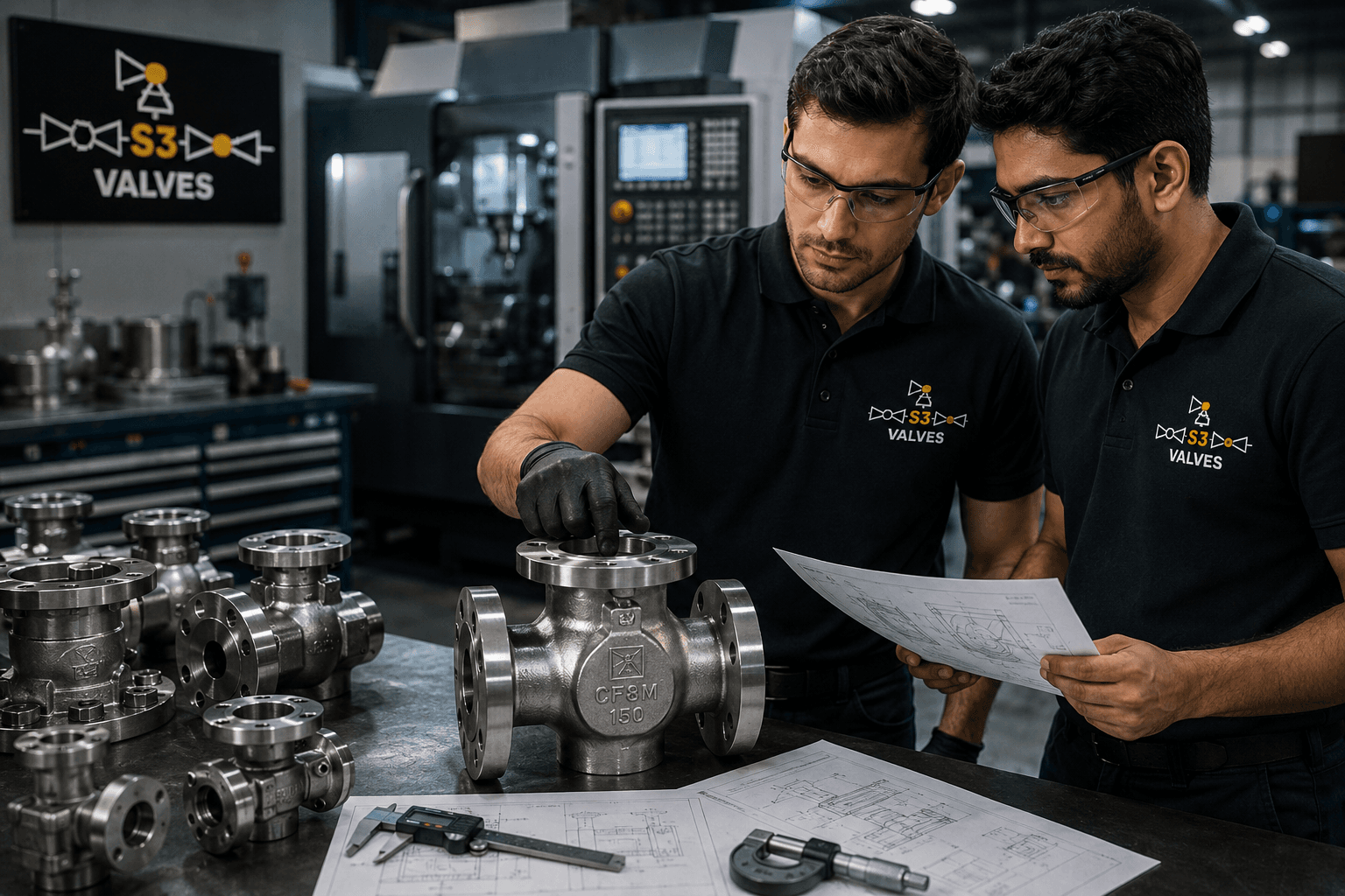S3 Valves welding and manufacturing work